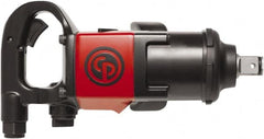 Chicago Pneumatic - 1" Drive, 6,200 RPM, 1,770 Ft/Lb Torque Impact Wrench - D-Handle, 40.4 CFM, 90 psi, 3/8" NPT Inlet - Exact Tooling