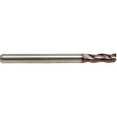 3/64? Dia. × 1/8? Shank x .0700? DOC × 2-1/2? OAL, Carbide, ALtima® 52, 3 Flute, Straight, Square, Solid End Mill - Exact Tooling