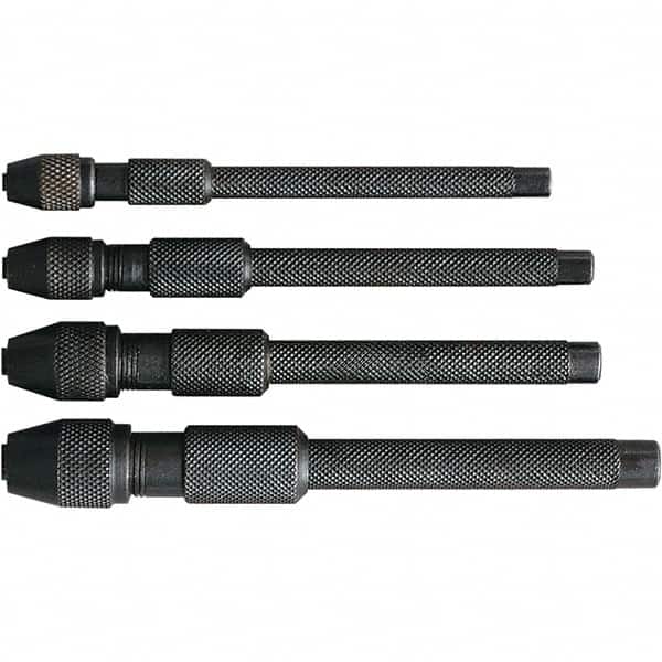 Mitutoyo - Pin Vise Sets Tool Type: Pin Vise Capacity (Decimal Inch): 0.1880 - Exact Tooling