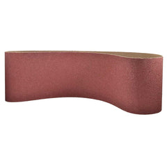 Superior Abrasives - Abrasive Belts; Abrasive Type: Coated ; Belt Width (Inch): 54 ; Overall Length (Inch): 103 ; Abrasive Material: Aluminum Oxide ; Grit: 280 ; Backing Material: Cloth; Poly Cotton - Exact Tooling