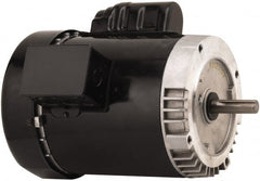 US Motors - 2 Max hp, 1,725 Max RPM, Single Cap Start-Cap Run Electric AC DC Motor - 115/208-230 V Input, Single Phase, 145TC Frame, 7/8" Shaft Diam, C-Face Mount, TEFC Enclosure - Exact Tooling