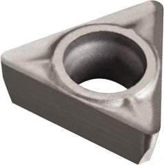 Sandvik Coromant - TCGX1.81.50 AL Grade H10 Carbide Turning Insert - Uncoated, 60° Triangle, 7/32" Inscr Circle, 3/32" Thick, 0.2mm Corner Radius - Exact Tooling