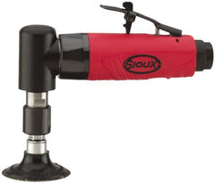 Sioux Tools - 1/4" Collet, Angle Handle, Angle Air Die Grinder - 12,000 RPM, Rear Exhaust, 11 CFM, 0.3 hp, 6.21 bar, 1/4 NPT - Exact Tooling