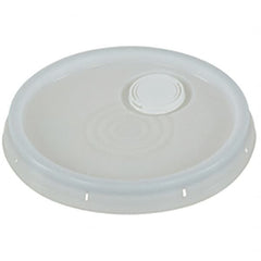 Vestil - Tote & Storage Container Lids For Use With: 3-1/2, 5 & 6 Gallon Pails Width (Decimal Inch): 12.500 - Exact Tooling