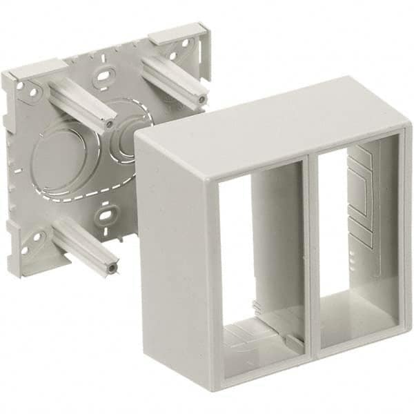 Hubbell Wiring Device-Kellems - Raceway Fittings & Accessories Raceway Fitting/Accessory Type: Box For Use With: Hubbell PL1/PP1/PW2/PlugTrak Series Raceways - Exact Tooling