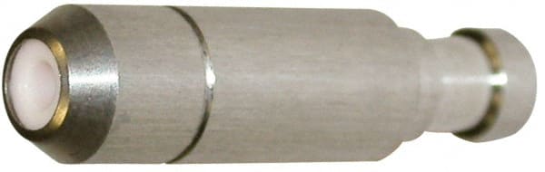 Global EDM - 0.1102 Inch Diameter EDM Tube Guide - Ceramic Insert and Steel, 0.2362 Inch Shank Diameter, Compatible with Asian High Speed Hole Driller - Exact Tooling