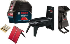 Bosch - 3 Beam 65' Max Range Self Leveling Combination Laser - ±1/8 at 33' (Laser lines) Accuracy, Battery Included - Exact Tooling