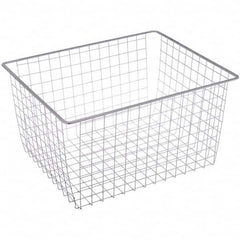 Marlin Steel Wire Products - Baskets Shape: Rectangular Material Family: Metal - Exact Tooling