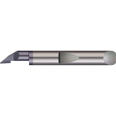 Micro 100 - 0.46" Min Bore Diam, 1.6" Max Bore Depth, 0.008" Radius Profiling Tool - Exact Tooling