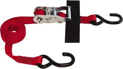 Snap-Loc - Slings & Tiedowns (Load-Rated); Type: Tie Down ; Length (Feet): 8 ; Width (Inch): 1 ; Basket Capacity (Lb.): 2500 ; Load Capacity (Lb.): 833.000 ; Material: Polyester; Steel; Polyvinyl - Exact Tooling