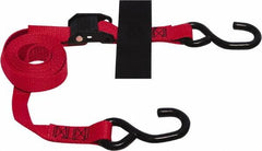 Snap-Loc - Slings & Tiedowns (Load-Rated); Type: Tie Down ; Length (Feet): 8 ; Width (Inch): 1 ; Basket Capacity (Lb.): 1500 ; Load Capacity (Lb.): 500.000 ; Material: Polyester; Steel - Exact Tooling