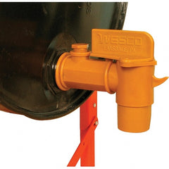 Wesco Industrial Products - 2" NPT Plastic Rigid Drum Faucet - FM Approved, No Arrester, Manual Closing, 8" Long Extension - Exact Tooling
