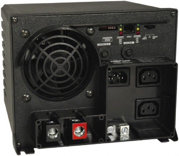 Tripp-Lite - Hardwire Connection, 12 VDC Input, 230 Output, 2,000 Peak Wattage, Surface Mount Power Inverter - 8-3/4" Wide x 7" Deep x 7" High, 1,250 Watt Continuous Output Power, Fan Cooled - Exact Tooling