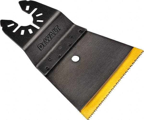 DeWALT - Rotary Oscilating Accessory Kit - 2-1/2" Cutting Diam, 3/4" Head Thickness, Steel Head, Flat End, Use with All Jobsite Materials - Exact Tooling