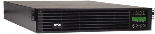 Tripp-Lite - 20 Amp, 3,000 VA, Tower & Rack Mount Online Backup Uninterruptible Power Supply - Backup 4.1 min with Full Load & 13.8 min with Half Load, 120 VAC Input & Output, 2,700 Watt Output, 1 Phases, 9 Outlets - Exact Tooling