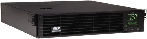 Tripp-Lite - 20 Amp, 3,000 VA, Tower & Rack Mount Line Interactive Backup Uninterruptible Power Supply - Backup 3 min with Full Load & 11 min with Half Load, 120 VAC Input & Output, 2,880 Watt Output, 1 Phases, 8 Outlets - Exact Tooling