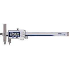 Mitutoyo - Electronic Calipers; Minimum Measurement (Decimal Inch): 0.4000 ; Maximum Measurement (Decimal Inch): 6 ; Maximum Measurement (mm): 150.00 ; Accuracy Plus/Minus (Decimal Inch): 0.0015 ; Resolution (Decimal Inch): 0.0005 ; Resolution (mm): 0.01 - Exact Tooling