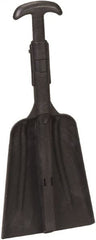 Remco - 12-3/8" High Square Plastic Shovel - 31" Long D-Grip Handle - Exact Tooling