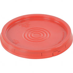 Vestil - Tote & Storage Container Lids For Use With: 3-1/2, 5 & 6 Gallon Pails Width (Decimal Inch): 12.500 - Exact Tooling