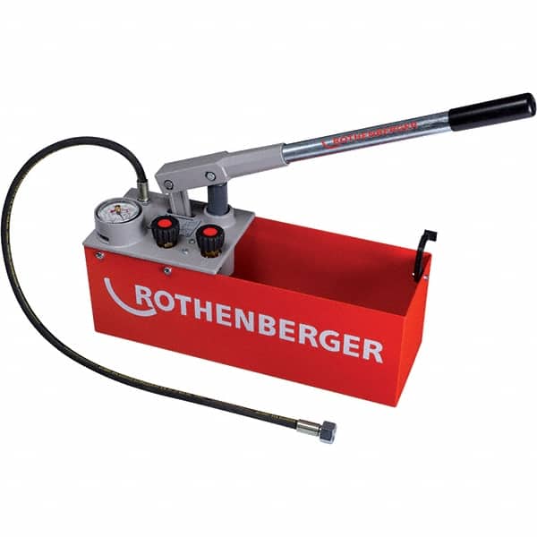 Rothenberger - Pressure, Cooling & Fuel System Test Kits Type: Pressure Pump Applications: Water Lines; Leak Testing; Compression Testing - Exact Tooling