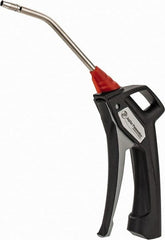 Value Collection - 235 Max psi Stainless Steel Safety Tip Safety Air Gun - 1/4 NPT Inlet, 4-1/2" Tube Length, Nylon Body with Stainless Steel Metal Parts & Brass Threaded Insert - Exact Tooling