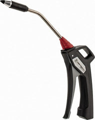 Value Collection - 235 Max psi Quiet Stainless Steel Tip Safety Air Gun - 1/4 NPT Inlet, 5-1/2" Tube Length, Nylon Body with Stainless Steel Metal Parts & Brass Threaded Insert - Exact Tooling