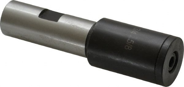 Interstate - Slitting/Slotting Saw Arbor - Straight Shank, 3/4" Shank Diam, 3.66" OAL, For 5/8" Cutter Hole Diam - Exact Tooling