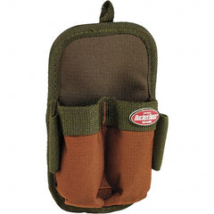 Bucket Boss - 2 Pocket General Purpose Holster - Polyester, Brown & Green - Exact Tooling