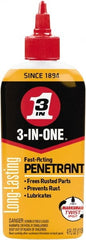 3-IN-ONE - 4 oz Bottle Synthetic Penetrant/Lubricant - Brown, 500°F Max - Exact Tooling