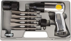 Value Collection - 3,200 BPM, 2-5/8 Inch Long Stroke, Air Hammer Kit - 4 CFM Air Consumption, 1/4 Inch Inlet - Exact Tooling