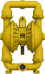 Versa-Matic - 2" NPT, Air Operated Diaphragm Pump - Santoprene Diaphragm, Aluminum Housing - Exact Tooling