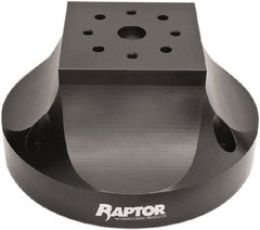 Raptor Workholding - 11.95" Jaw Width, 6" High Riser - For Use with 4 & 5 Axis Workholding Systems - Exact Tooling
