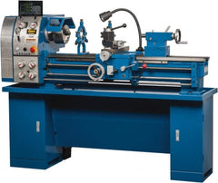 Enco - 12" Swing, 36" Between Centers, 110/220 Volt, Single Phase Bench Lathe - 5MT Taper, 1-1/2 hp, 65 to 1,810 RPM, 1-1/2" Bore Diam, 29.5mm Deep x 580mm High x 1,676mm Long - Exact Tooling