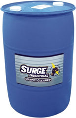 Surge Industrial - 55 Gal Drum Carpet Cleaner - Light Citrus Scent, Use on Carpet & Upholstery - Exact Tooling