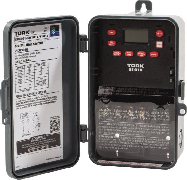 TORK nsi - Electrical Timers & Timer Switches Timer/Switch Type: Electronic Timer Switch Recommended Environment: Indoor/Outdoor - Exact Tooling