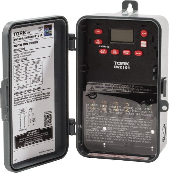 TORK nsi - Electrical Timers & Timer Switches Timer/Switch Type: Electronic Timer Switch Recommended Environment: Indoor/Outdoor - Exact Tooling
