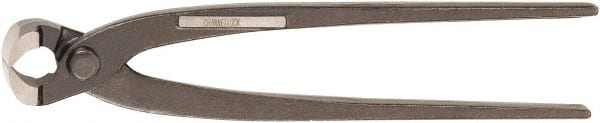 Channellock - 10" OAL, Concrete Nippers - 0.83" Jaw Length x 1.38" Jaw Width, Rounded Nose Head - Exact Tooling