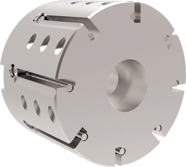 Allied Machine and Engineering - 81.48mm Cut Diam, Internal/External Indexable Thread Mill - Multiple Insert Styles, 38.1mm Insert Size, Toolholder Style THP, 57.15mm OAL - Exact Tooling