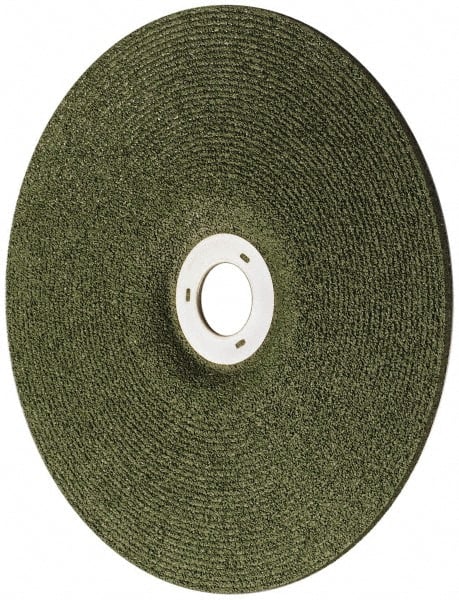3M - 36 Grit, 7" Wheel Diam, 1/8" Wheel Thickness, 7/8" Arbor Hole, Type 27 Depressed Center Wheel - Ceramic, 8,500 Max RPM, Compatible with Angle Grinder - Exact Tooling