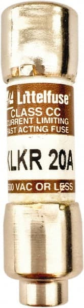 Value Collection - 600 VAC, 20 Amp, Fast-Acting Semiconductor/High Speed Fuse - 1-1/2" OAL, 200 (RMS Symmetrical) kA Rating, 13/32" Diam - Exact Tooling