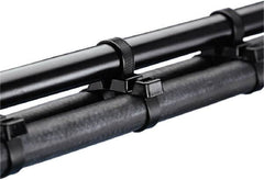 Value Collection - 20" Long Black Nylon Standard Cable Tie - 125 Lb Tensile Strength, 3/4" Thick - Exact Tooling