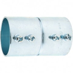 Value Collection - 1-1/2" Trade, Steel Set Screw EMT Conduit Coupling - Exact Tooling