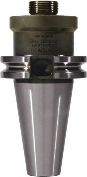 Allied Machine and Engineering - 7/8-20 Threaded Mount, Boring Head Taper Shank - Threaded Mount Mount, 1-3/4 Inch Projection, 1-1/2 Inch Nose Diameter - Exact Tooling