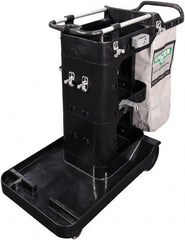 Unger - 35 Gal Plastic Janitor Cart - 22-1/2" Width - Exact Tooling