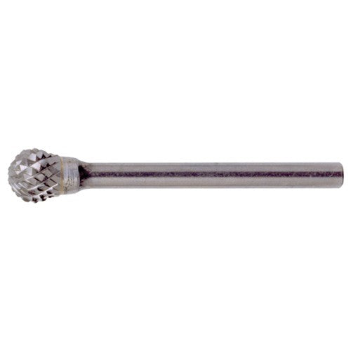 SD-41 Double Cut Solid Carbide Bur-Ball Shape - Exact Tooling
