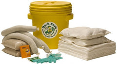 Ability One - Spill Kits; Application: Oil ; Container Type: Drum ; Container Size (Gal.): 13 - Exact Tooling