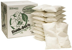 Ability One - Sorbent Pillows; Application: Oils; Fuels; Coolants; Solvents; Water ; Capacity per Package (Gal.): 15 ; Length (Inch): 18 ; Width (Inch): 18 ; Color: White - Exact Tooling