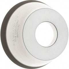 Tru-Maxx - 95mm Diam, 1-1/4" Hole Size, 1" Overall Thickness, 120 Grit, Type 11V9, Tool & Cutter Grinding Wheel - Fine Grade, Diamond - Exact Tooling