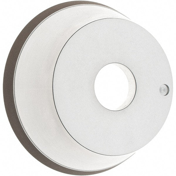 Tru-Maxx - 5" Diam, 1-1/4" Hole Size, 1" Overall Thickness, 120 Grit, Type 11V9, Tool & Cutter Grinding Wheel - Fine Grade, Diamond - Exact Tooling