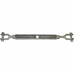 CM - 15,200 Lb Load Limit, 1-1/4" Thread Diam, 18" Take Up, Forged Steel Turnbuckle Body Turnbuckle - Exact Tooling